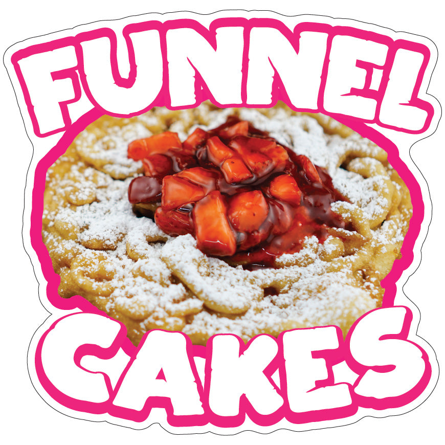 Funnel Cakes 2 Die-Cut Decal