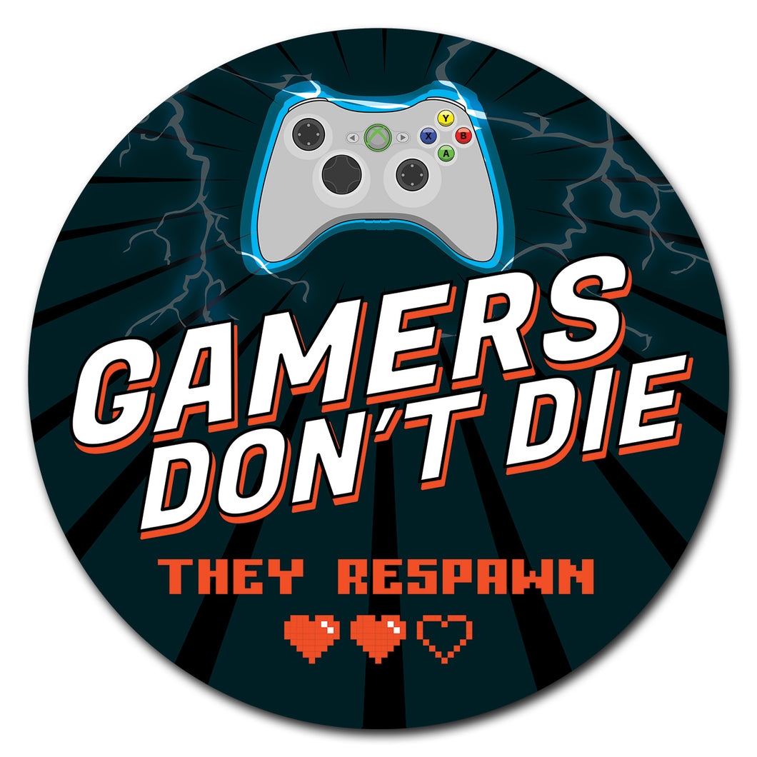Gamers Don't Die Xbox Circle