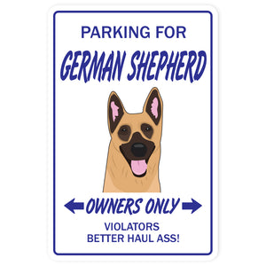 GERMAN SHEPHERD Sign