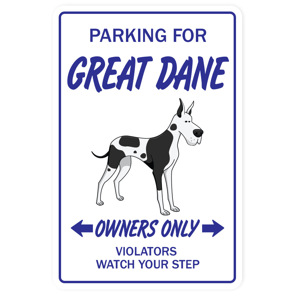 Great Dane Vinyl Decal Sticker