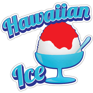 Hawaiian Ice Die-Cut Decal