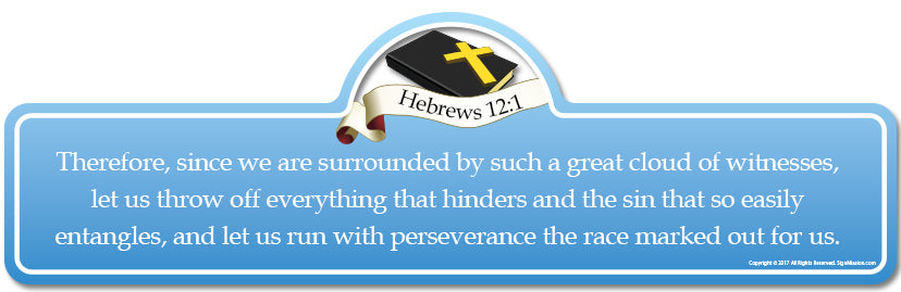 Hebrews 12.1B
