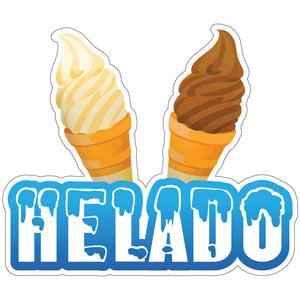 Helado Die-Cut Decal