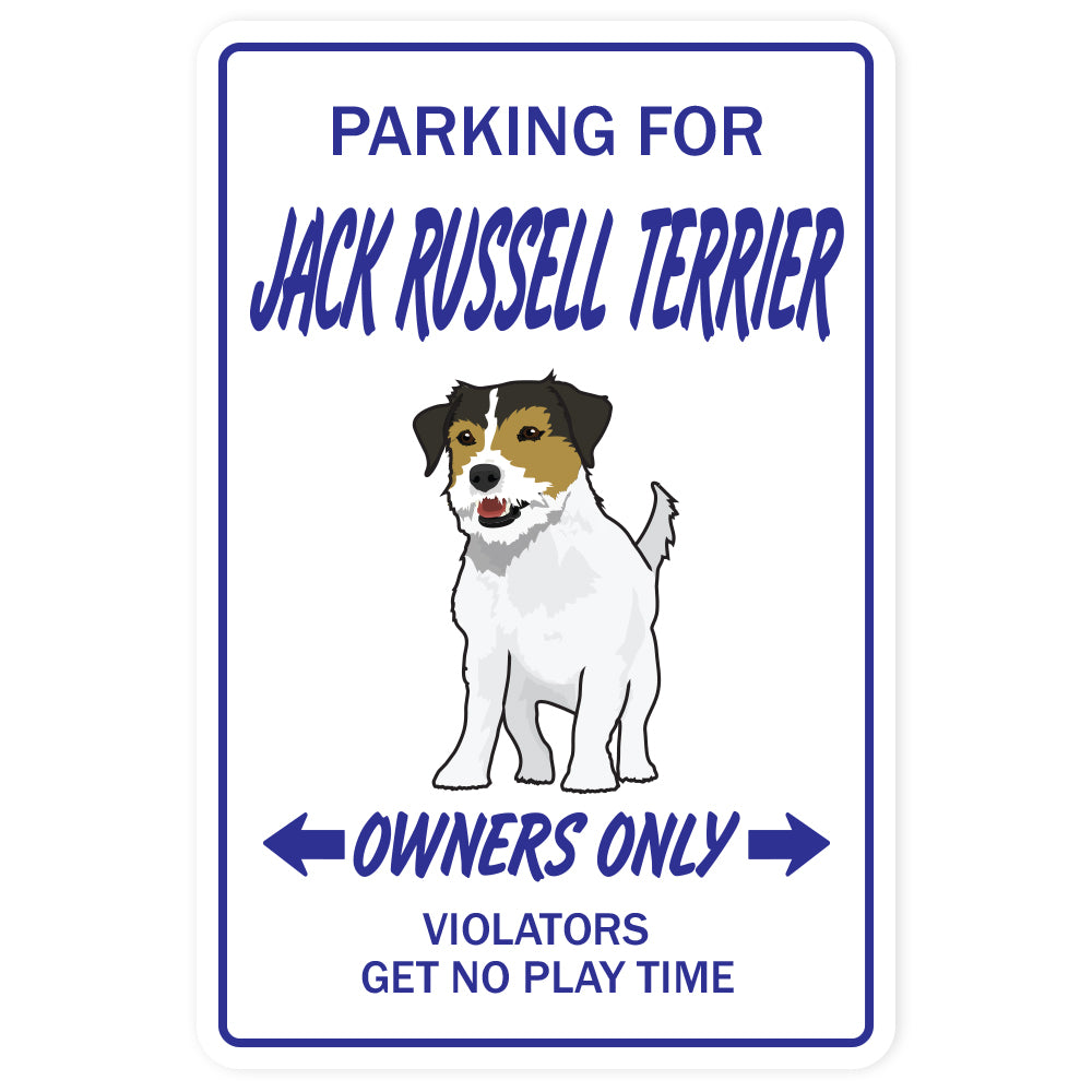 JACK RUSSELL TERRIER Novelty Sign