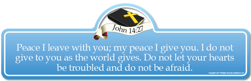 John 14.27B