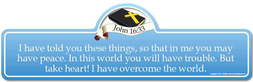 John 16.33B