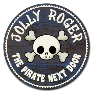 Jolly Roger Pirate Next Door Circle