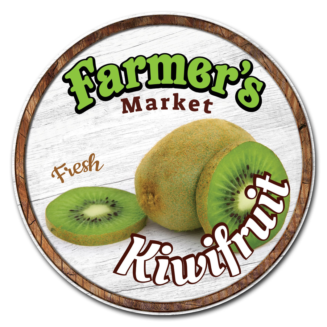Farmer's Market Kiwifruit Circle