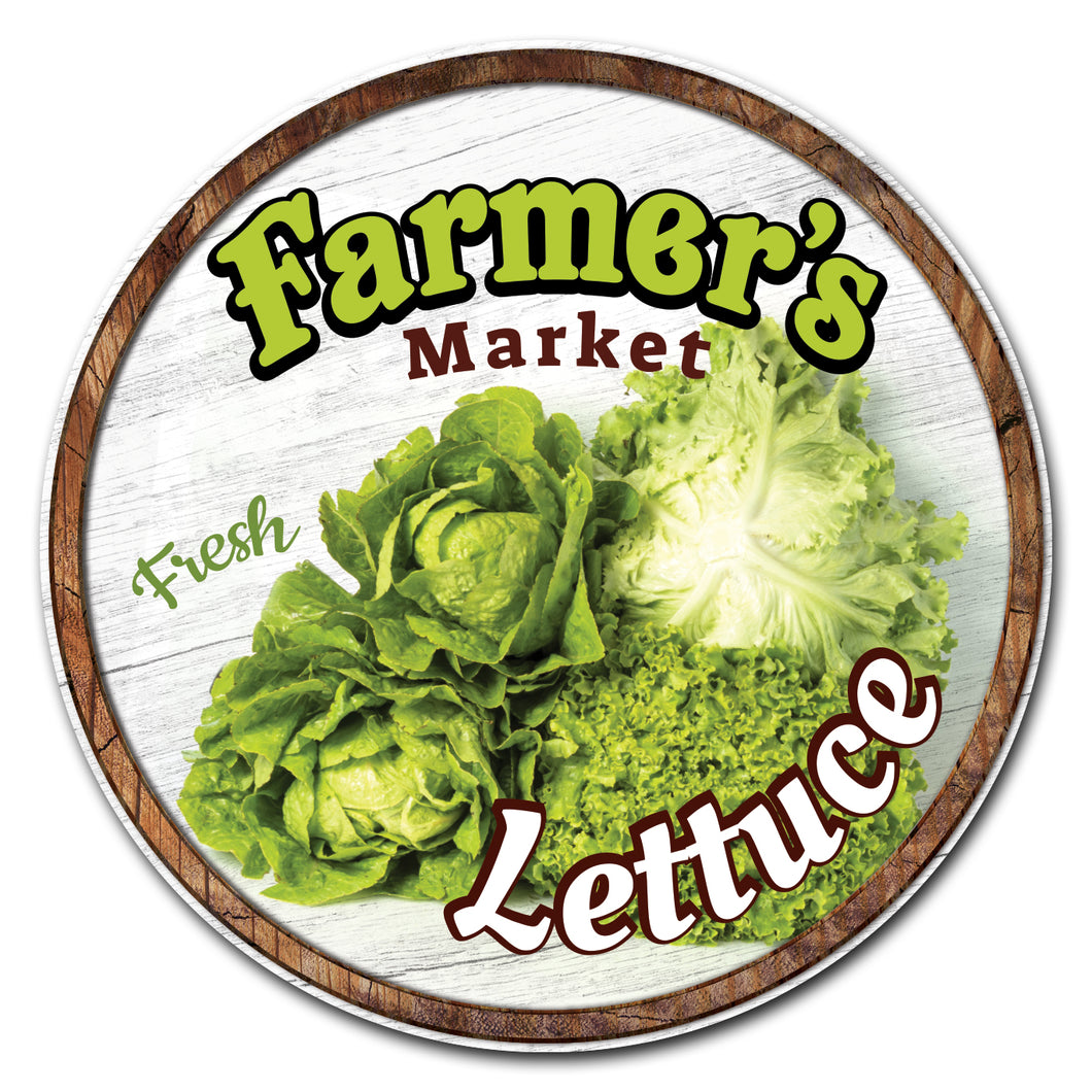 Farmer's Market Lettuce Circle