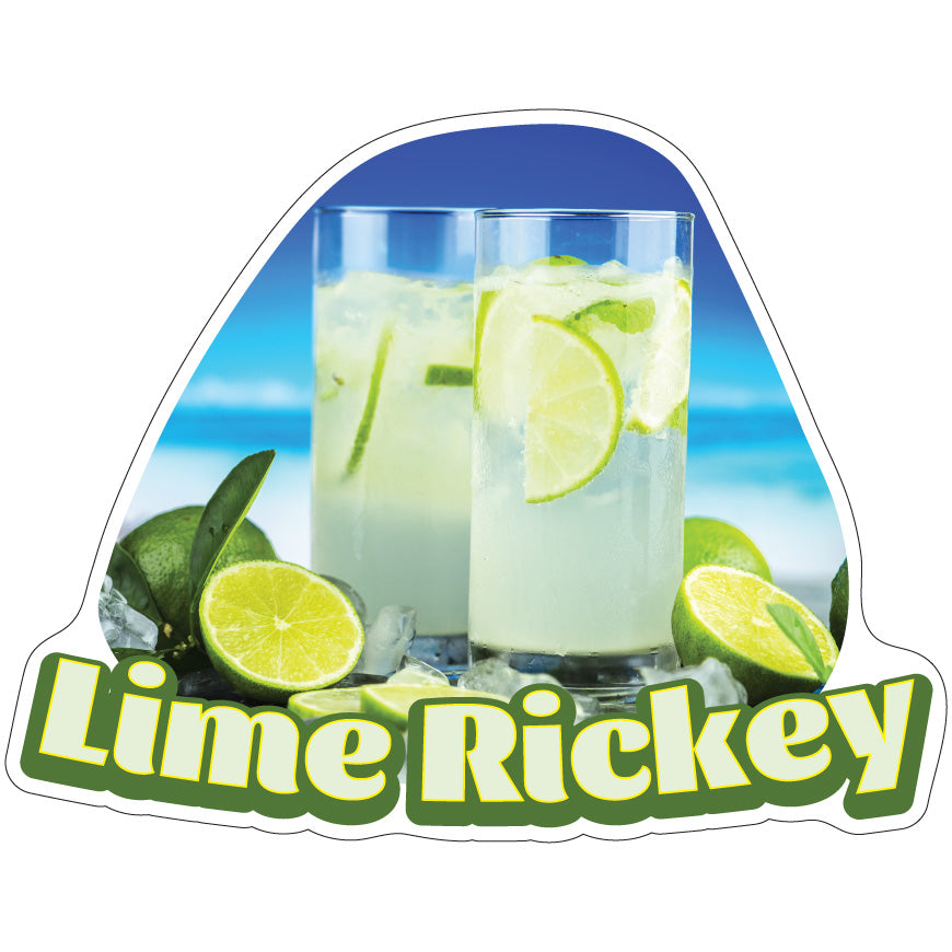 Lime Rickey Die-Cut Decal