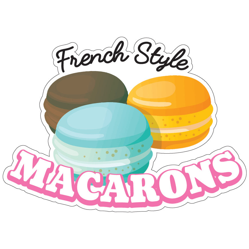 Macarons Die-Cut Decal