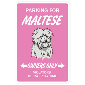 Maltese Vinyl Decal Sticker