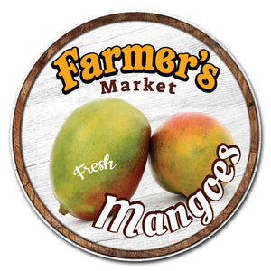 Farmer's Market Mangoes Circle