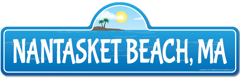 Nantasket, MA Massachusetts Beach Street Sign