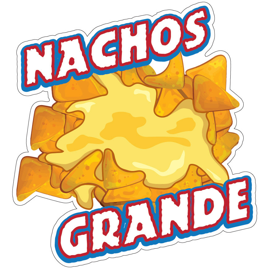 Nachos Grande Die-Cut Decal