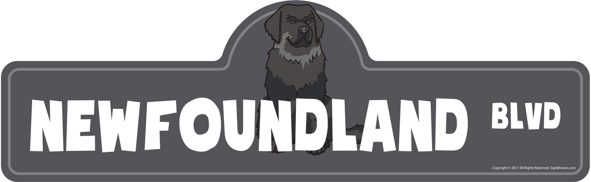 Newfoundland Street Sign