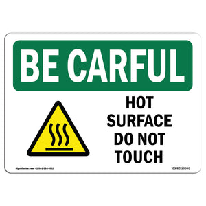 Hot Surface Do Not Touch