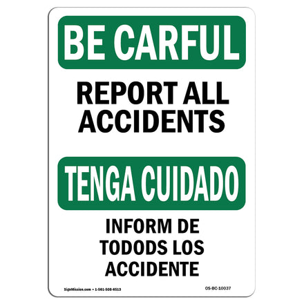 Report All Accidents