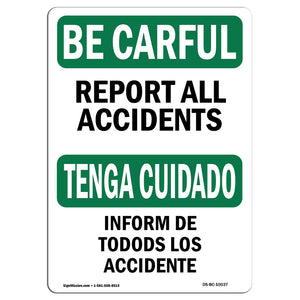 Report All Accidents