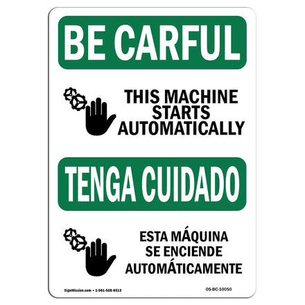 This Machine Starts Automatically