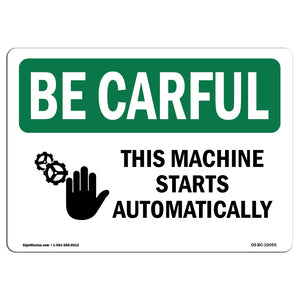 This Machine Starts Automatically