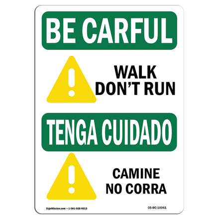 Walk Don't Run