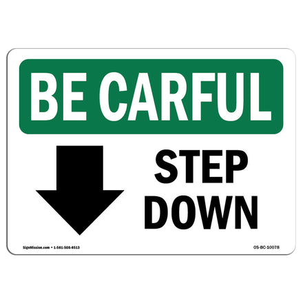 Step Down [Down Arrow] With Symbol