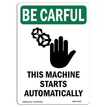 This Machine Starts Automatically