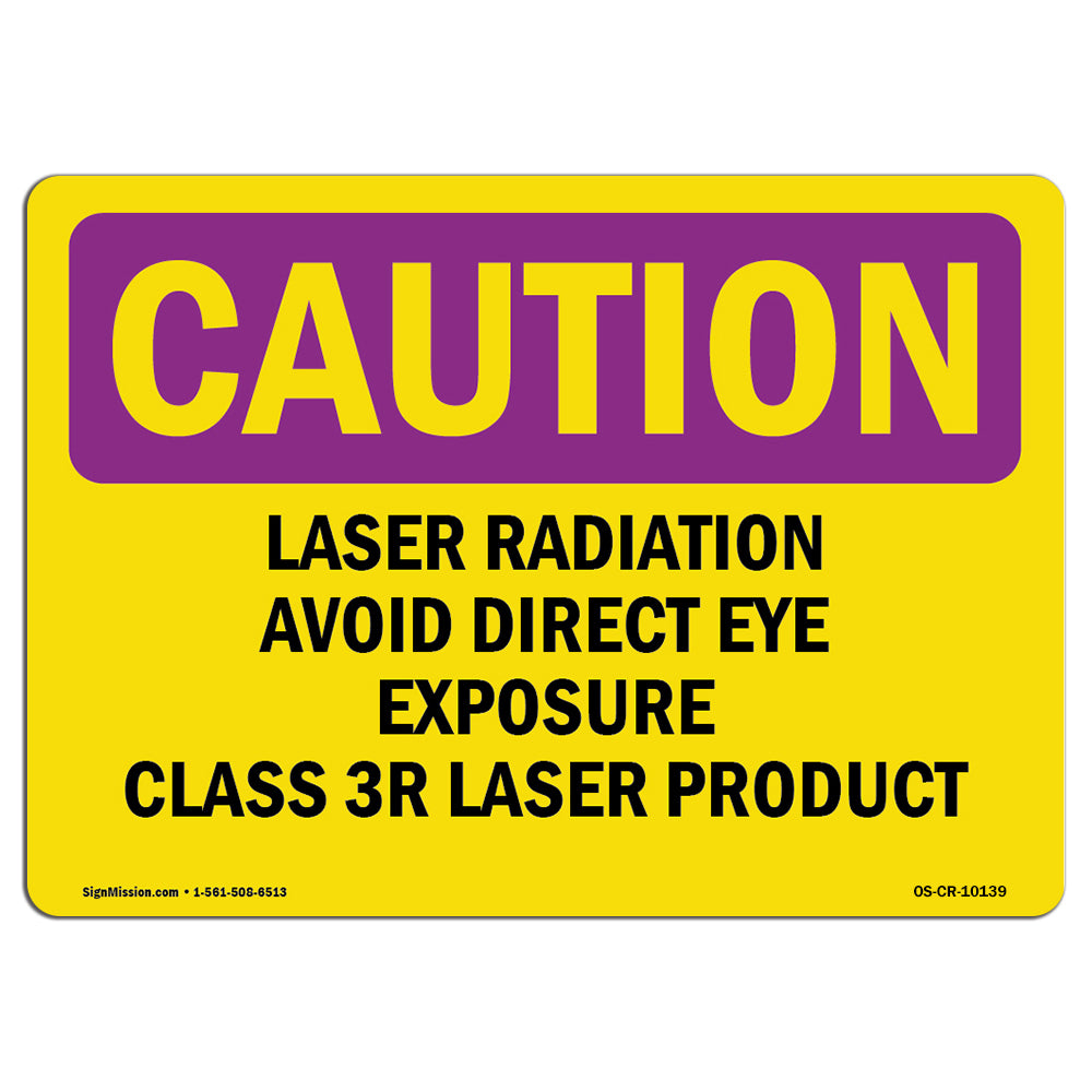 Laser Radiation Avoid Direct Eye Exposure