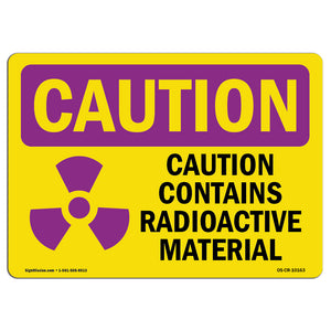 Contains Radioactive Material