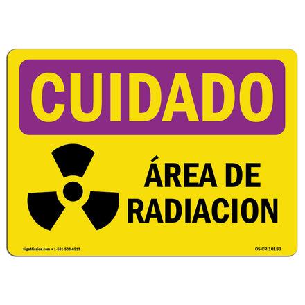 Radiation Area Spanish