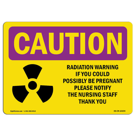 Radiation Warning If You Could With Symbol