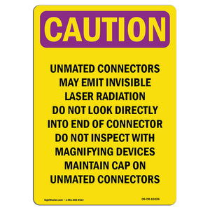 Danger Unmated Connectors May Emit Invisible