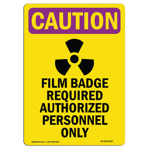 Film Badge Required