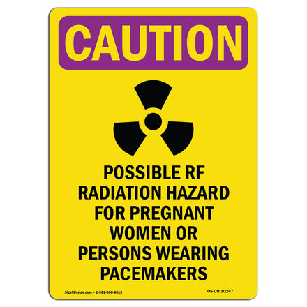 Possible RF Radiation Hazard With Symbol