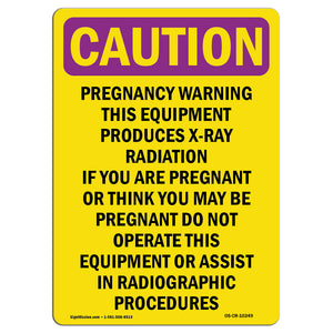 Pregnancy Warning This Equipment Produces