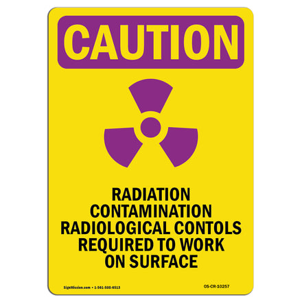 Radiation Contamination Radiological With Symbol