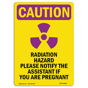 Radiation Hazard Please Notify With Symbol