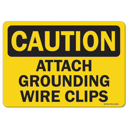 Attach Grounding Wire Clips