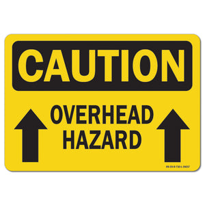 Overhead Hazard With Arrow