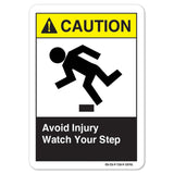 Avoid Injury Watch Your Step