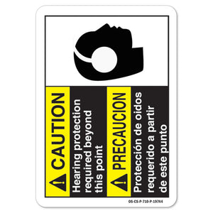 Caution Hearing Protection
