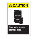 Chemical Waste Storage Area