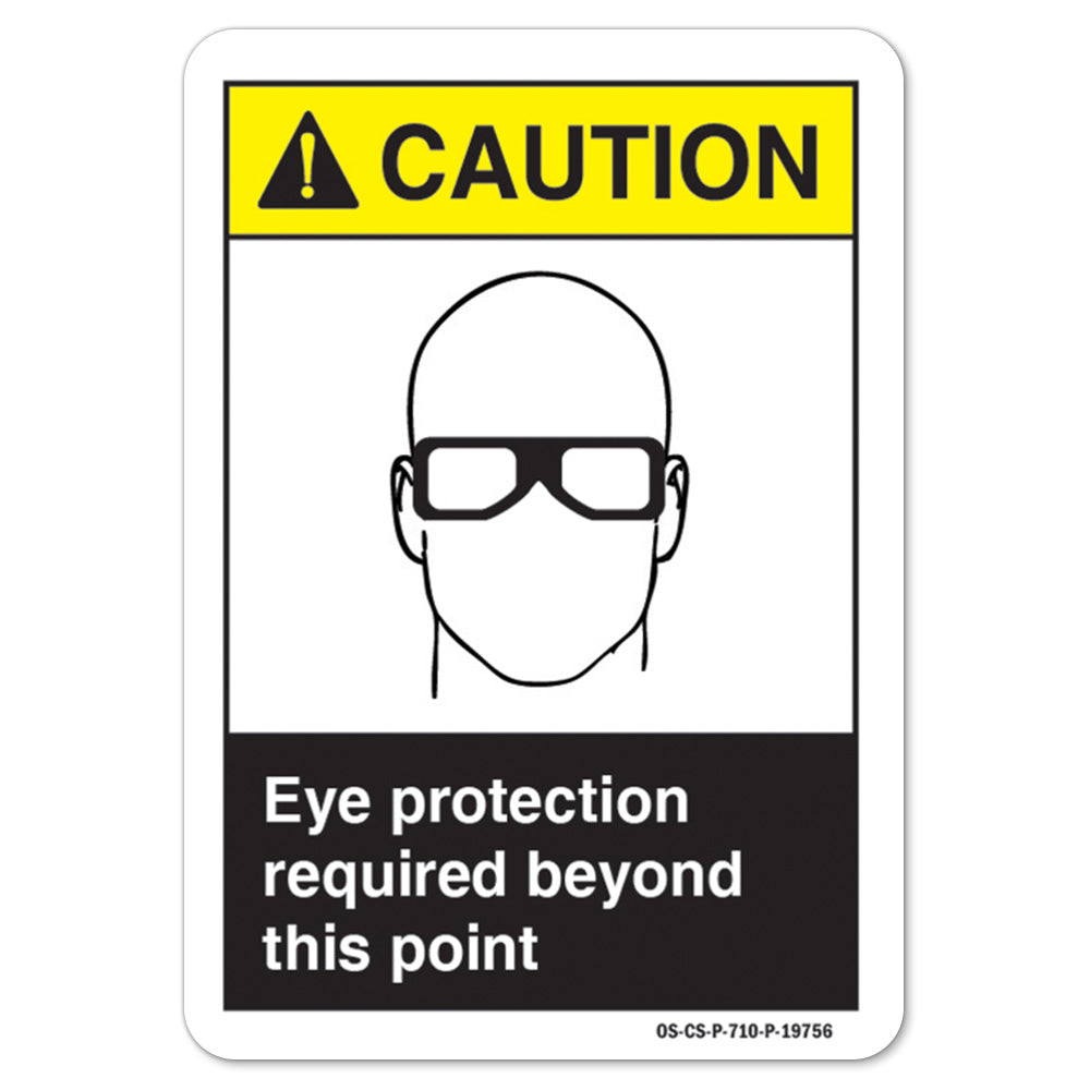 Eye Protection Required Beyond This Point