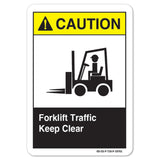 Forklift Traffic Keep Clear