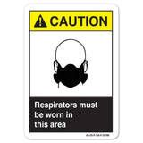 Respirators Must Be Worn In This Area