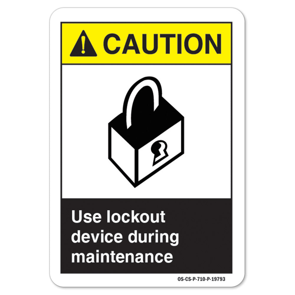 Use Lockout Device During Maintenance