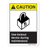 Use Lockout Device During Maintenance