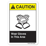 Wear Gloves In This Area