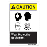 Wear Protective Equipment (Hear Head Eye Hands)
